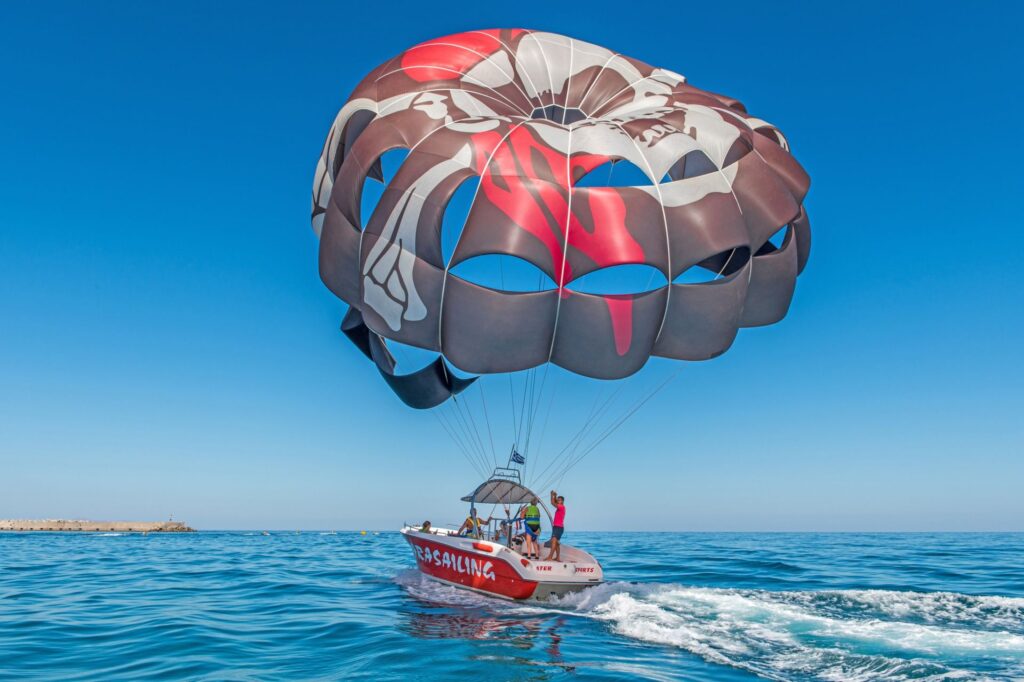 parasailing
